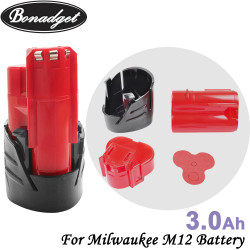 Batterie Rechargeable 12V 3.0Ah/6.0Ah pour Outils Sans Fil Milwaukee M12 XC 48-11-2402 48-11-2411 48-11-2401 MIL-12A-LI vue 5