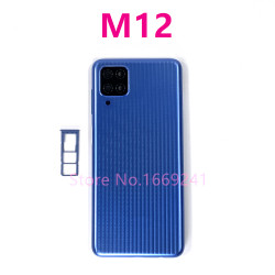 Coque arrière Samsung Galaxy M12 M127 SM-M127F SM-M127G avec boîtier de batterie et couvercle de châssis en plastique vue 4