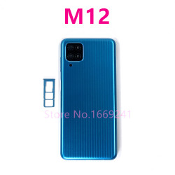Coque arrière Samsung Galaxy M12 M127 SM-M127F SM-M127G avec boîtier de batterie et couvercle de châssis en plastique vue 5