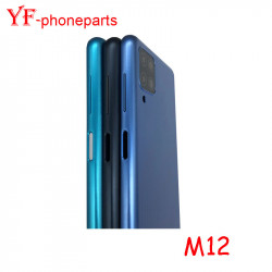 Coque Arrière de Haute Qualité pour Samsung Galaxy M12 M127, 6.5 Pouces, avec Couvercle de Batterie et Bouton de Volum vue 2