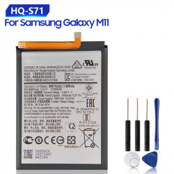 Batterie Rechargeable de Remplacement HQ-S71 pour Samsung Galaxy M11, 5000mAh vue 0