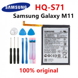Batterie de Remplacement De Haute Qualité HQ-S71 5000mAh 100% Originale pour Galaxy M11 + Outils vue 0
