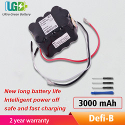 Batterie DEFI-B pour Défibrillateur ZN-13369, 230705, 9019, DEFI-B, M110 M111 M112 M113 avec Quatre Lignes en Cuivre vue 0