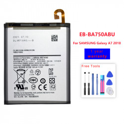 Batterie d'origine EB-BA750ABU pour Samsung Galaxy A7 2018 A750 A750FN A750G A10 SM-A750F M10 M105G M105F M105Y M105M A6 vue 0