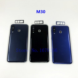 Couvercle de Batterie Arrière en Plastique pour Samsung Galaxy M10 M20 M30 avec Objectif d'Appareil Photo et Plateau de vue 5
