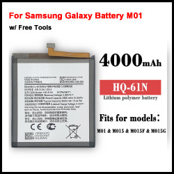 Batterie 100% Originale Samsung Galaxy M01 4000 HQ-61N SM-M015F mAh HQ-61N vue 0
