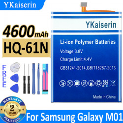 Batterie 100% Originale HQ-61N mAh pour Samsung Galaxy M01 4600 avec Outils Sm-m015f vue 0