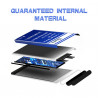 Batterie 100% Originale HQ-61N mAh pour Samsung Galaxy M01 4600 avec Outils Sm-m015f vue 5