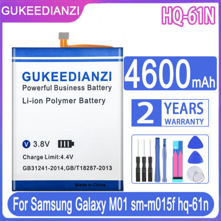 Batterie Haute Capacité Samsung Galaxy M01 4600 HQ-61N, Sm-M015F mAh. vue 0
