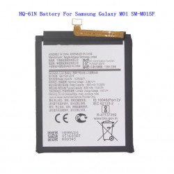 Batterie de Remplacement Samsung Galaxy, 1x4000mAh/15,44 Wh, pour Modèles M01, HQ-61N, 2020, SM-M015, SM-M015F, DS, SM- vue 0