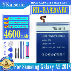 Batterie EB-BA920ABU pour Samsung Galaxy A9s A9200 2018 Version A9 A920F Remplacement 4600mAh + Outils vue 0