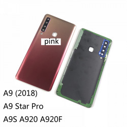 Couvercle de batterie Samsung Galaxy A9 2018 A9 Star Pro A9S A920 A920F avec coque arrière en verre et couvercle d'obje vue 3