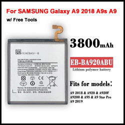 Batterie Originale EB-BA920ABU 3800mAh pour Samsung Galaxy A9 2018 A9s A9 Star Pro SM-A920F A9200 avec Outils Inclus. vue 0