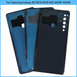 Coque Arrière de Batterie en Verre 3D pour Samsung Galaxy A9 2018 A920 A9S A920F A9200 avec Boîtier de Remplacement d' vue 5
