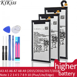Batterie Samsung Galaxy A3 A5 A6 A7 A8 A9 Star 2015-2018/Note 1-10 Plus Lite Edge SM A510F A310F vue 0