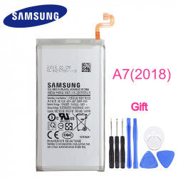 Batterie de Remplacement Originale EB-BA730ABE pour Samsung GALAXY A7 A730X (2018) SM-A730x, 3500 mAh. vue 0