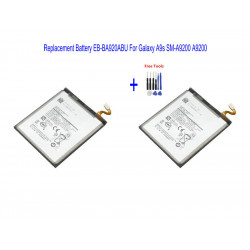 Kit de Réparation avec Batterie de Remplacement 2x3800mAh, 14,63 Wh pour Samsung Galaxy A9 EB-BA920ABU A9200 A9S A9 Sta vue 0