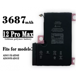 Batterie A2466 3687mAh pour Apple / iPhone 12 Pro MAX - Nouvelle Collection + Outils Inclus vue 0