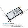 Batterie EB-BA900ABE EB-BA910ABE EB-BA920ABU pour Samsung Galaxy A9 (2016) SM-A9000 A9 Pro A9 + SM-A9100 SM-A910 F DS A9 vue 4
