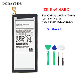 Batterie de Remplacement Originale Samsung Galaxy A9 Pro (5000) EB-BA910ABE mAh, 2016, SM-A9100, SM-A910F, SM-A910DS. vue 0