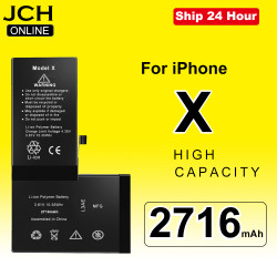Batterie de Haute Qualité Cycle Zéro pour iPhone 6 6S 7 8 Plus X XR Xs Max 11 12 Pro avec Autocollants d'Outils Gratui vue 0