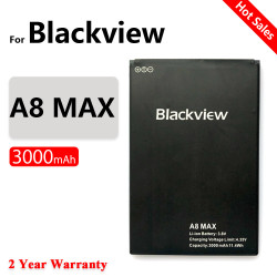Batterie Rechargeable de Remplacement pour Blackview A5 A7 A8 MAX A9 A20 A30 E7/E7S ULTRA BV2000 BV4000 Pro. vue 1