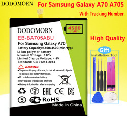 Batterie Originale Samsung pour Galaxy A30 A30S A10E A20 A20E A21S A40 A42 A50 A60 A70 A72 A80 A90 A9S A71 A7 A8 A9 A10  vue 2