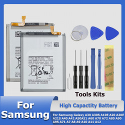 Batterie Samsung Galaxy A30 A30S A10E A20 A20E A21S A40 A42 A50 A51 A60 A70 A72 A80 A90 A9S A71 A7 A8 A9 A10 A11 A12 + O vue 0