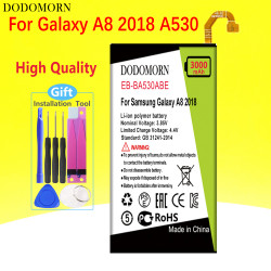 Batterie EB-BA530ABE pour Samsung Galaxy A8 2018 (A530) A530 SM-A530F, Haute Qualité + Numéro de Suivi vue 0