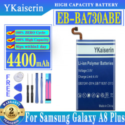 Batterie de Remplacement pour Samsung Galaxy A8 Plus A8+ 4400 A730 A730F EB-BA730ABE mAh 2018 vue 0