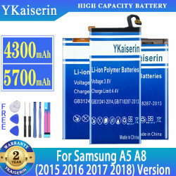 Batterie Samsung Galaxy A5 A8 (2015-2018) Version A5000 Édition A510 SM A510F A5100 SM-A520F SM-A530F. vue 0