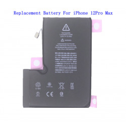 Batterie Li-Polymère de Remplacement pour iPhone 12 Pro Max, 1x3687mAh, 0 Cycle Zéro A2466. vue 0
