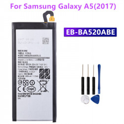 Batterie de Remplacement Originale Samsung Galaxy A5(2017) A520 A520F EB-BA520ABE 3000mAh avec Outils Gratuits. vue 0