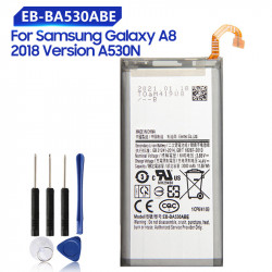 Batterie Rechargeable de Remplacement EB-BA530ABE EB-BA530ABA pour Samsung Galaxy A8 SM-A530N (2018 mAh, Version 3000 A5 vue 0