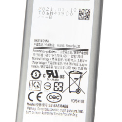 Batterie Rechargeable de Remplacement EB-BA530ABE EB-BA530ABA pour Samsung Galaxy A8 SM-A530N (2018 mAh, Version 3000 A5 vue 3
