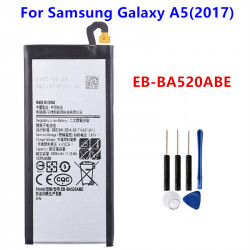 Batterie de Remplacement Originale Samsung Galaxy A5(2017) A520 A520F EB-BA520ABE 3000mAh avec Outils Gratuits. vue 0