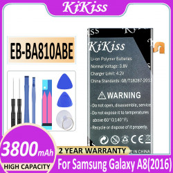 Batterie de Remplacement Originale Samsung Galaxy A8 EB-BA810ABE 3800 A810F A810 (2016 mAh) SM-A810F vue 0