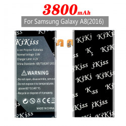 Batterie de Remplacement Originale Samsung Galaxy A8 EB-BA810ABE 3800 A810F A810 (2016 mAh) SM-A810F vue 3