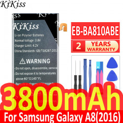 Batterie d'origine EB-BA810ABE 3800mAh pour Samsung Galaxy A8 (2016) SM-A8100 SM-A810F SM-A810YZ SM-A810S/DS avec outils vue 0