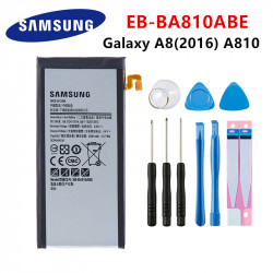 Batterie Originale EB-BA810ABE 3300mAh pour Galaxy A8 (2016) SM-A8100 SM-A810F SM-A810YZ SM-A810S/DS avec Outils Inclus. vue 0