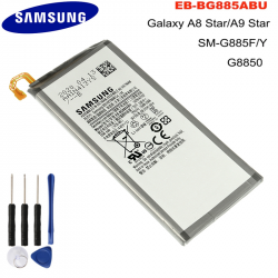 Batterie de Remplacement d'Origine EB-BG885ABU mAh pour Galaxy A8 Star A9Star SM-G885F G8850 G885Y 3700 vue 0