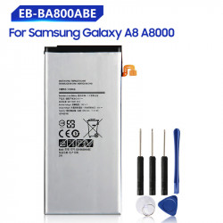 Batterie Rechargeable de Remplacement Samsung Galaxy A8, A8000, A800YZ, A800F, A800S, EB-BA800ABE, 3050mAh. vue 0