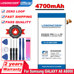 Batterie 4700mAh pour Samsung GALAXY A8 A8000 A800F A800S A800YZ + Outils Cadeaux - EB-BA800ABE vue 0