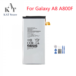 Batterie de Remplacement de Haute Qualité pour Samsung Galaxy A8 A8000 A800F A800S A800Y EB-BA800ABE 3050mAh avec Outil vue 0