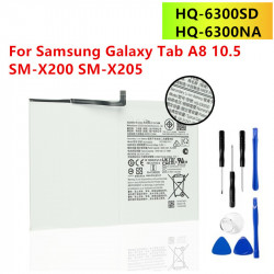 Batterie HQ-6300SD Originale pour Samsung Galaxy Tab A8 HQ-6300N X200 X205 10.5 SM-X200 SM-X205, 7040mAh, avec Outils In vue 0