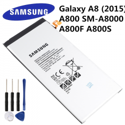 Batterie Originale EB-BA800ABE EB-BA800ABA 3050mAh pour Samsung Galaxy A8 (2015) A800 SM-A8000 A800F A800S A800YZ + Outi vue 0