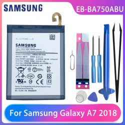 Batterie Originale EB-BA750ABU pour Téléphone Portable Galaxy A7 2018 SM-A730x/A750F, 3400mAh, Haute Capacité. vue 0