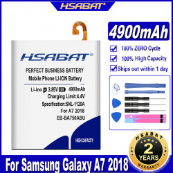 Batterie EB-BA750ABU mAh pour Samsung Galaxy A7 (Version 4900 A730x A750 2018 A10 SM-A730x/cc, SM-105F). vue 0