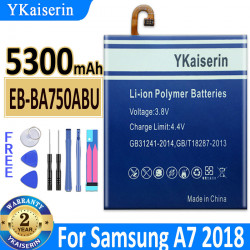 Batterie EB-BA750ABU 5300mAh pour Samsung Galaxy A7 2018 Version A730x A750 SM-A730x A10 SM-A750F Téléphone. vue 0