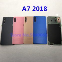 Coque de Protection pour SAMSUNG Galaxy A7 2018 A750 A750FN SM-A750F/DS avec Cadre Central et Panneau Arrière et Porte  vue 1
